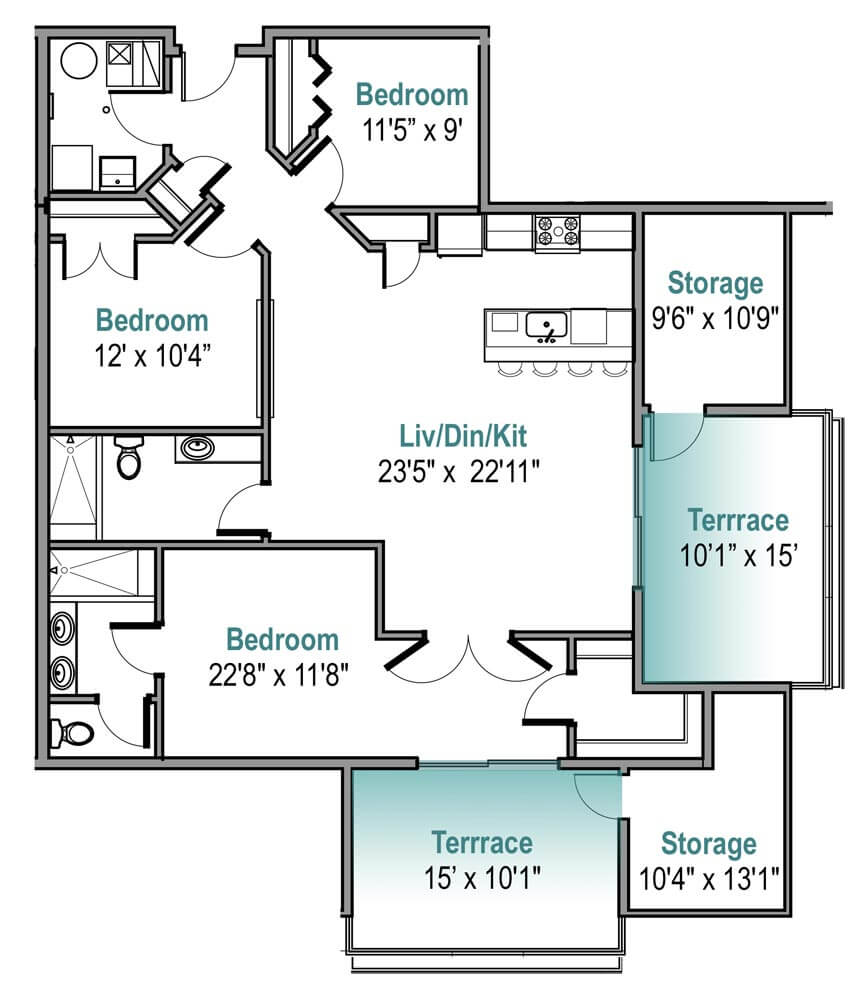 Floor Plan: AAA