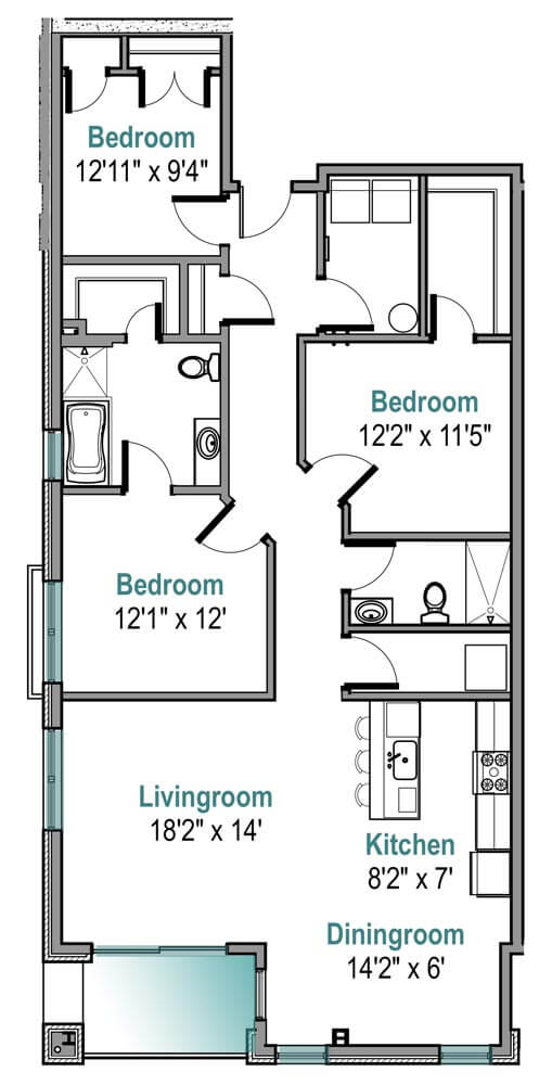 Floor Plan: KK